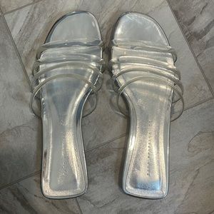 SILVER ZARA SANDALS